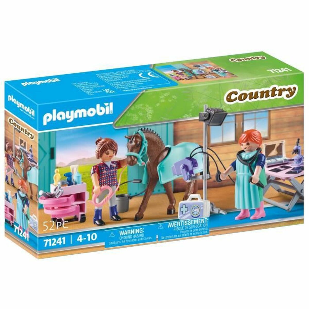 Playset Playmobil 71241 Cal 52 Piese