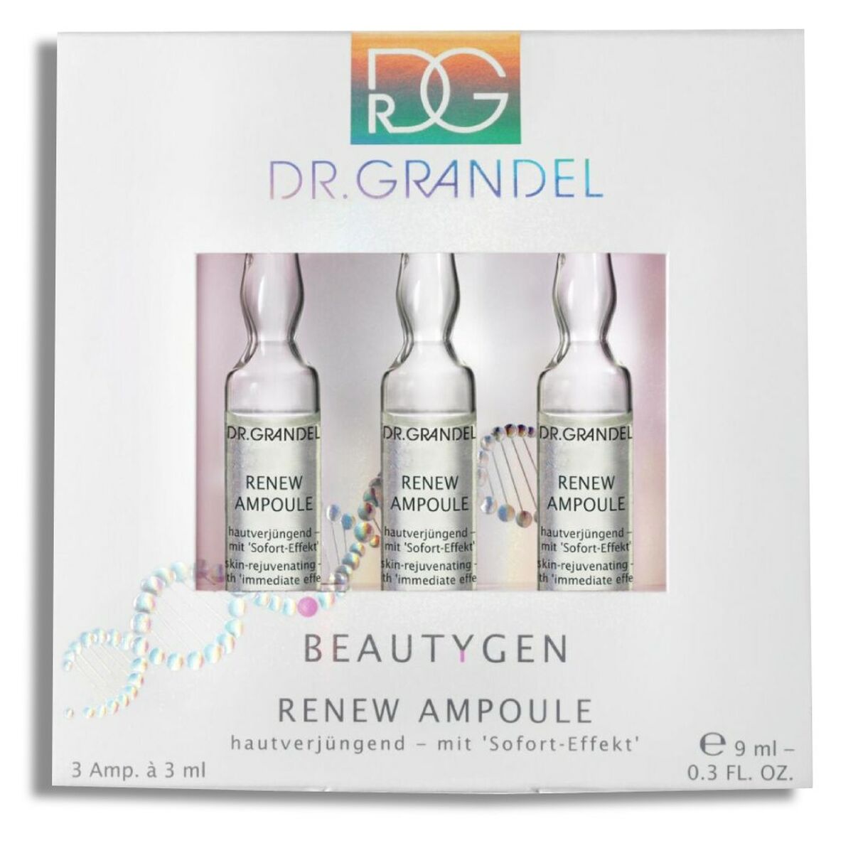 Fiole Efect Lifting Dr. Grandel Beautygen 3 x 3 ml