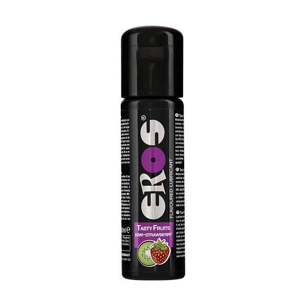 Lubrifiant pe bază de apă Eros Căpșună Kiwi (100 ml)