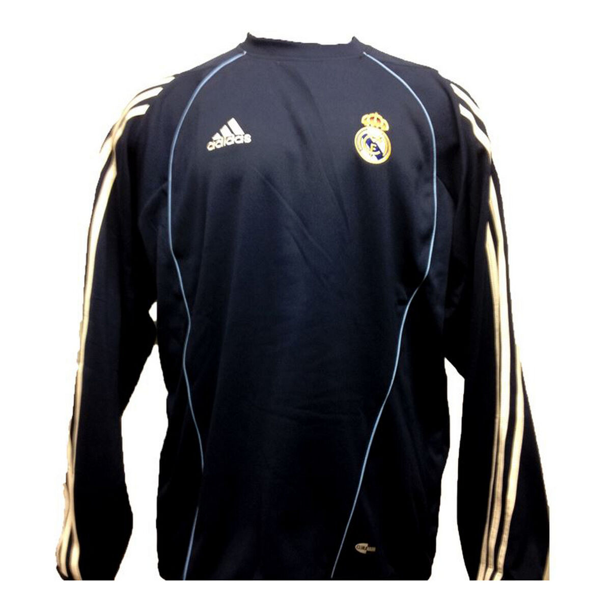 Hanorac fără Glugă Bărbați Adidas Real Madrid CF Albastru - Mărime 204 cm