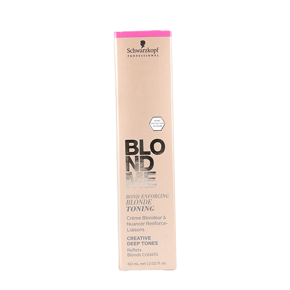 Vopsea Permanentă Blondme Toning Intense Schwarzkopf Maro Deschis (60 ml)