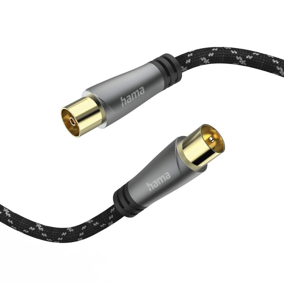 Cablu de Antenă Hama 00205070 1,5 m Negru