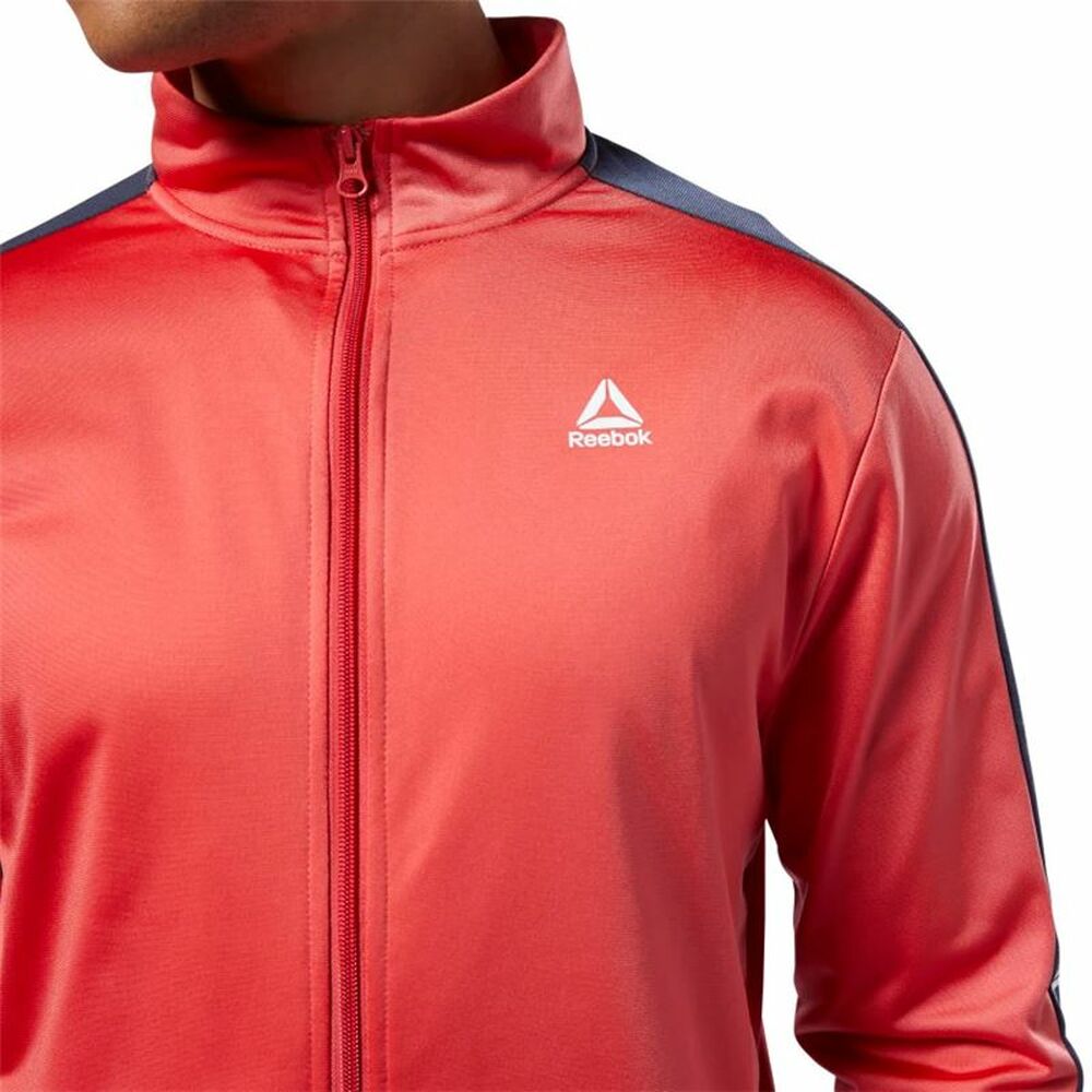 Jachetă Sport de Bărbați Reebok Essentials Linear Roșu - Mărime M