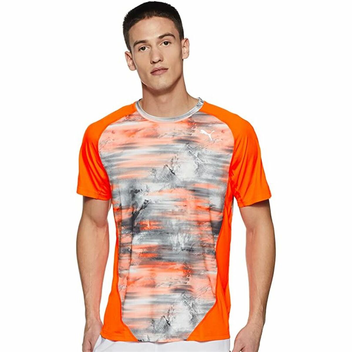 Tricou Graphic Tee Shocking Puma  Graphic Tee Shocking Portocaliu - Mărime L