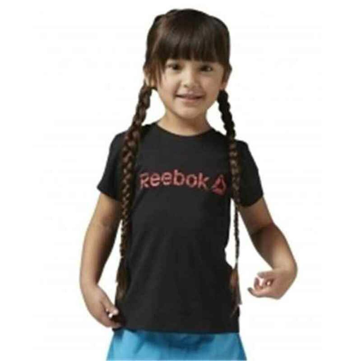 Tricou cu Mânecă Scurtă pentru Copii Reebok G ES Tee Bas Negru Negru - Mărime S
