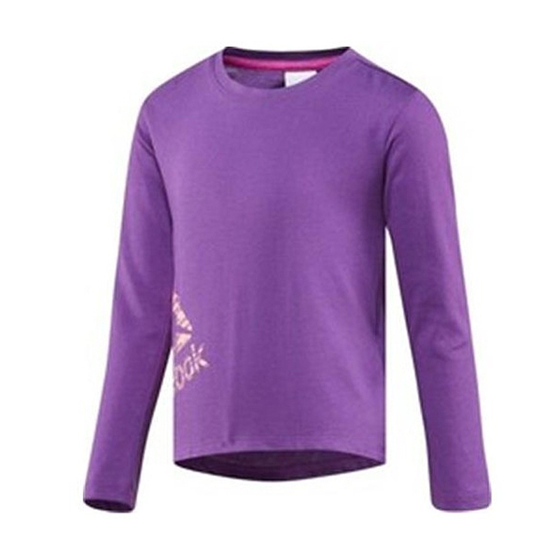 Tricou cu Mânecă Lungă pentru Copii Reebok G ES LS TEE - Culoare violet