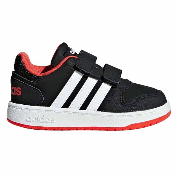 Adidași Casual Copii Adidas HOOPS 2.0 BABY Negru - Mărime la picior 20