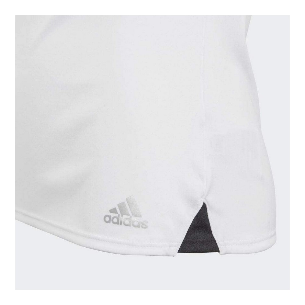 Tricou cu Mânecă Scurtă pentru Copii Adidas CLUB TEE DU2464 Alb Poliester