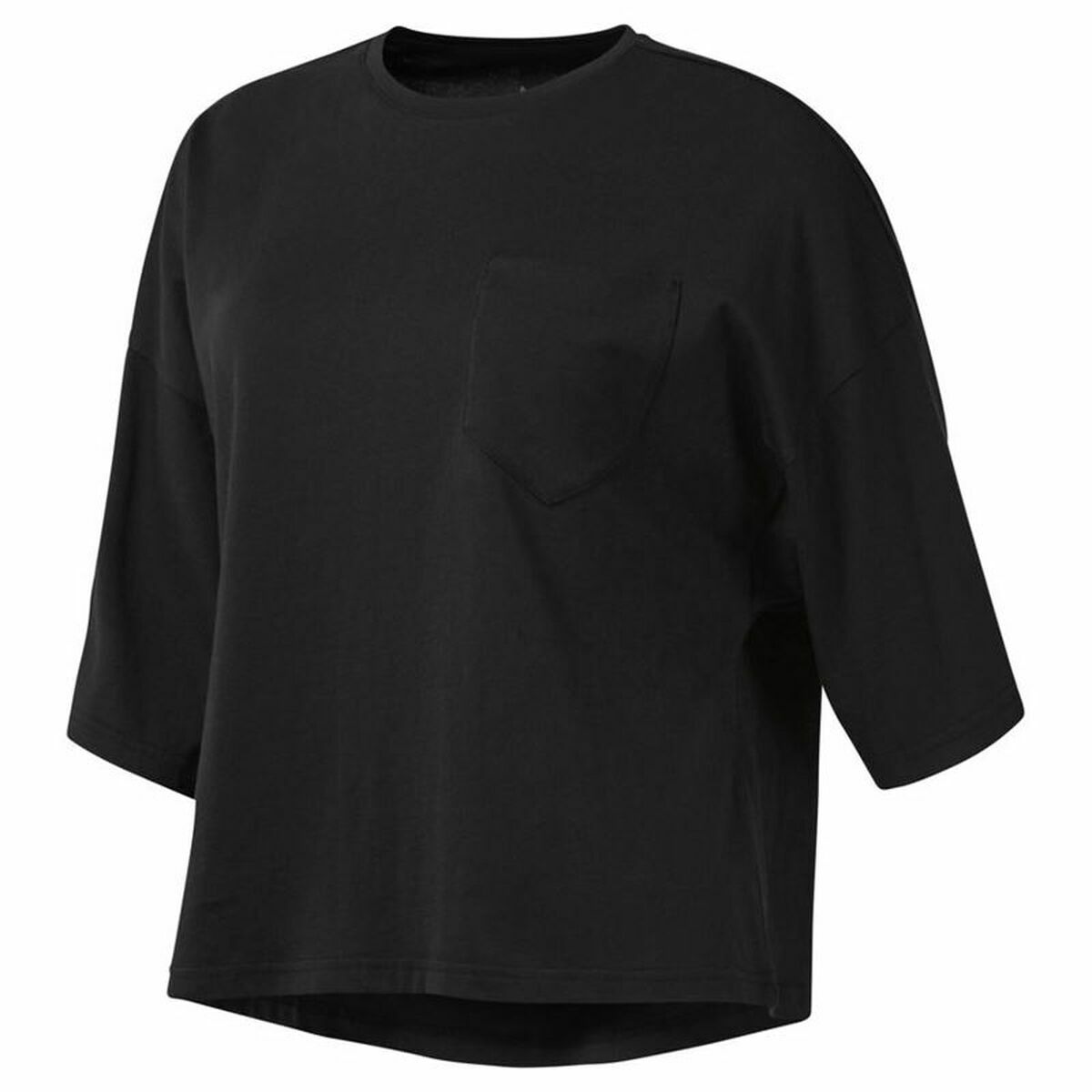 Tricou cu Mânecă Lungă Femei Reebok Negru - Mărime S
