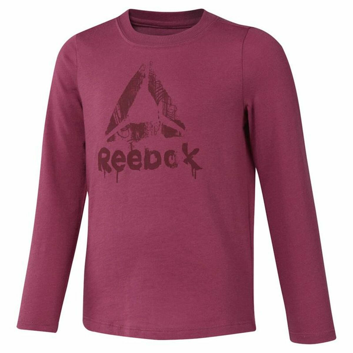 Tricou cu Mânecă Lungă Femei Reebok Essentials Mov - Mărime 4-5 Ani