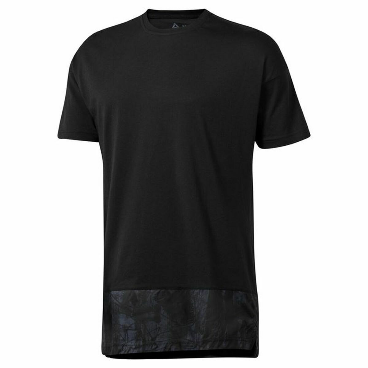 Tricou cu Mânecă Scurtă Bărbați Reebok Negru - Mărime XL