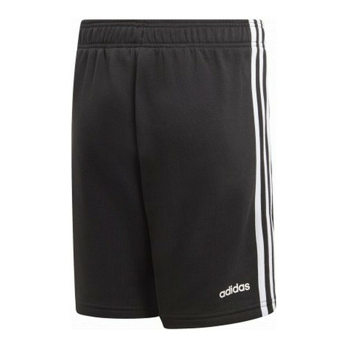 Pantaloni Scurți Sport pentru Copii Adidas YB E 3S KN SH DV1796 Negru - Mărime 7 Ani