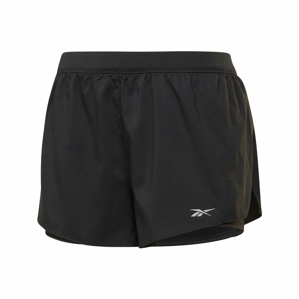 Pantalon Scurt Sport Reebok Running Essentials Femeie Negru 2 în 1 - Mărime L
