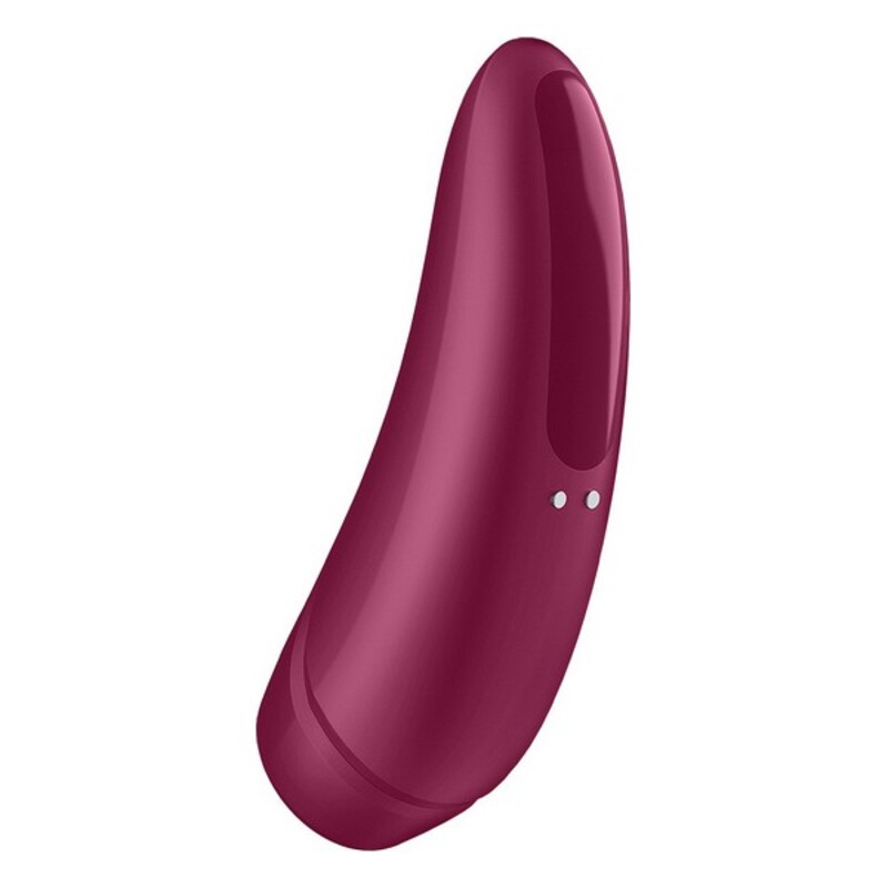 Dispozitiv stimulare clitoris Satisfyer Curvy 1+ Bordo