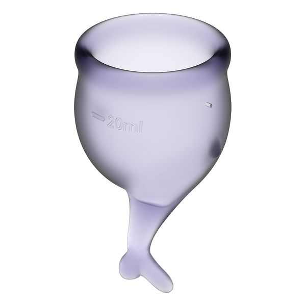 Cupă menstruală Sirena Satisfyer - Culoare violet