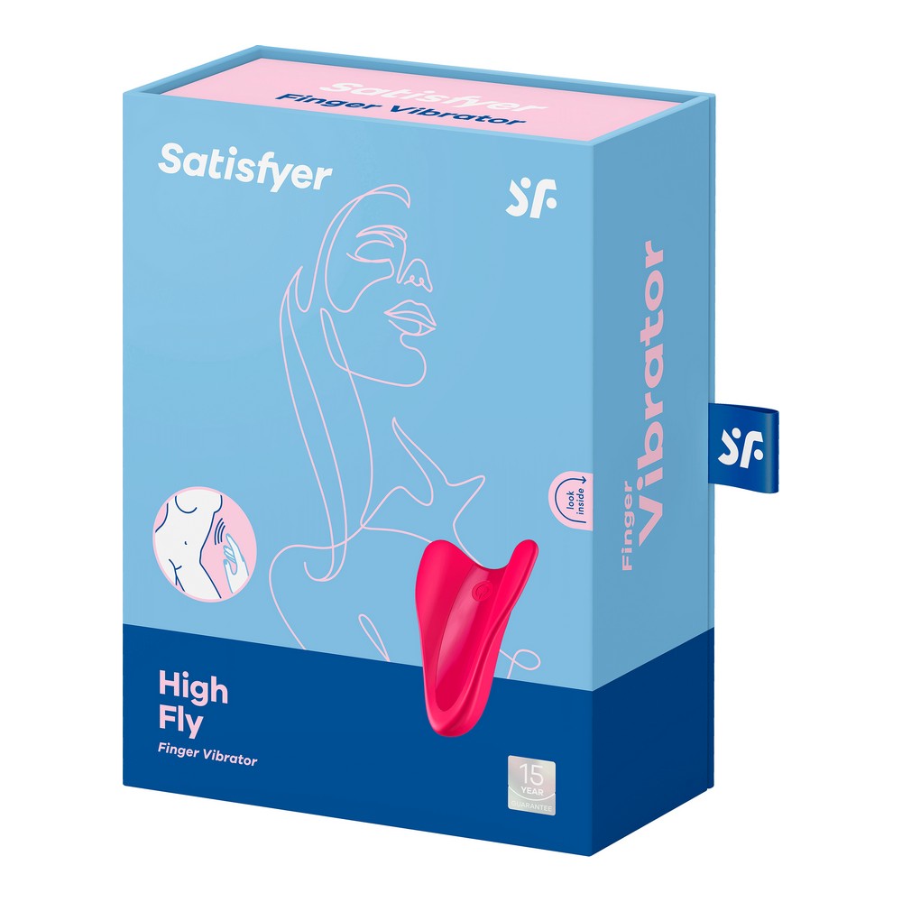 Vibrator High Fly Finger Satisfyer - Culoare Fuchsia