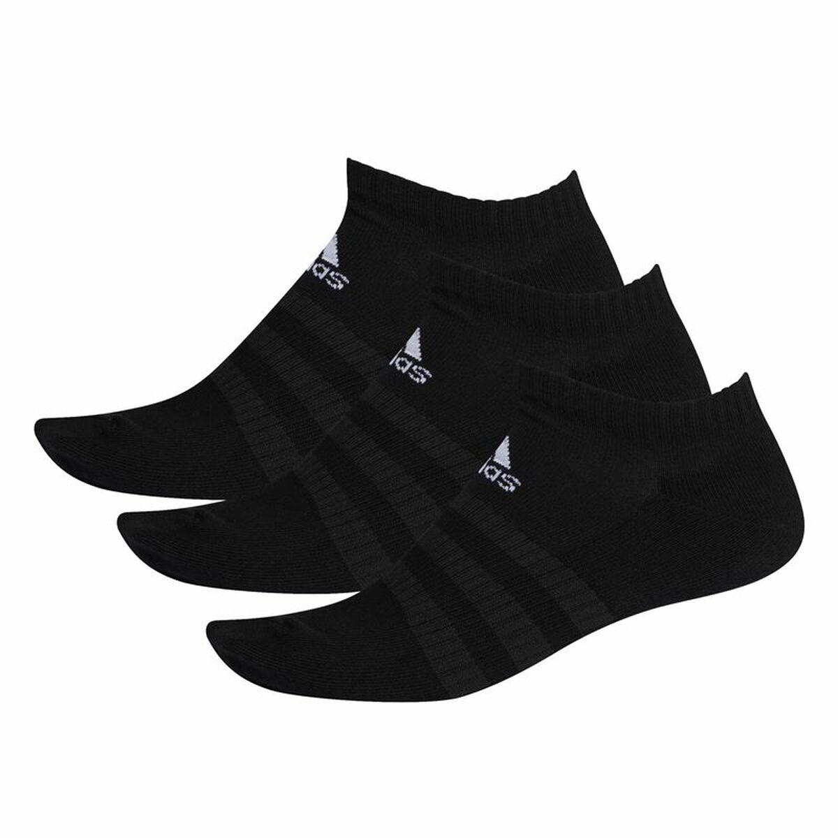 Șosete Glezniere Adidas Cushioned 3 perechi Negru - Mărime la picior 31-33