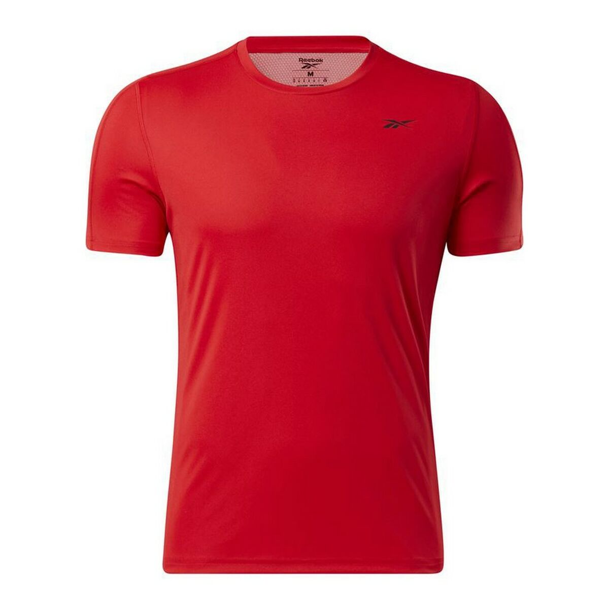 Tricou Sport cu Mânecă Scurtă Reebok Workout Ready Roșu - Mărime L