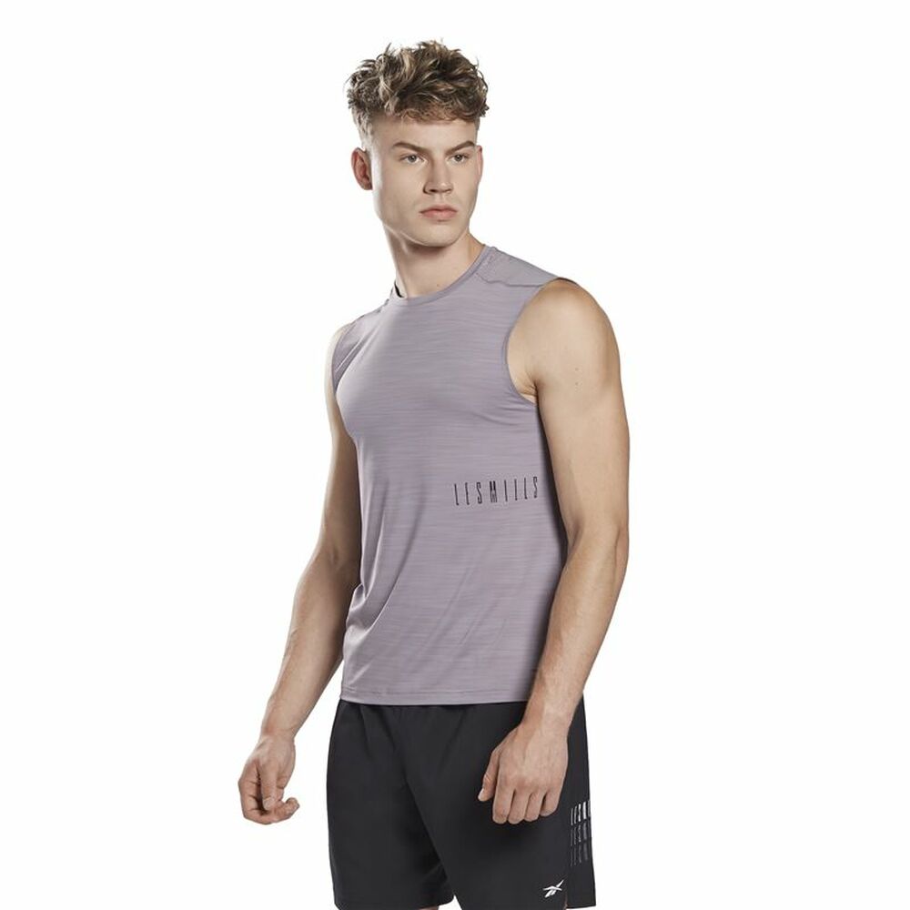 Tricou cu Bretele Reebok Les Mills® Activchill Gri închis - Mărime M