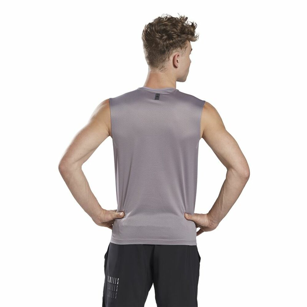 Tricou cu Bretele Reebok Les Mills® Activchill Gri închis - Mărime M