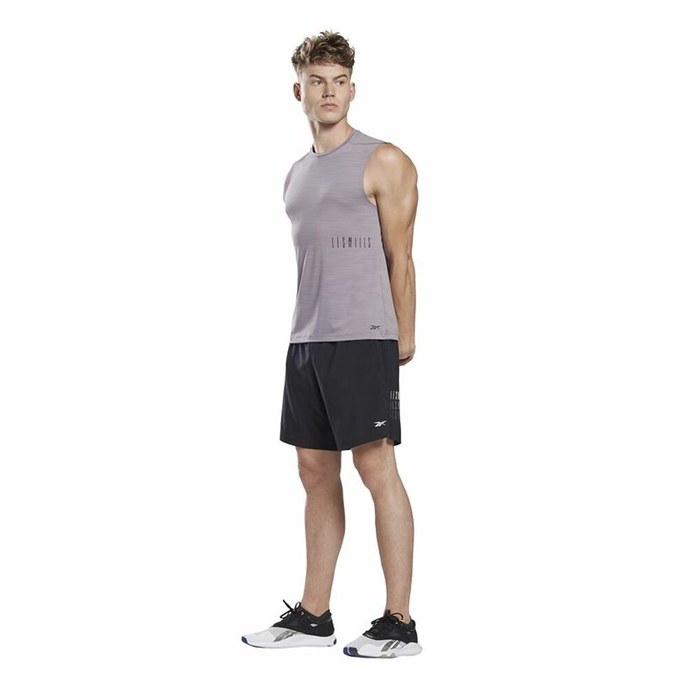 Tricou cu Bretele Reebok Les Mills® Activchill Gri închis - Mărime M