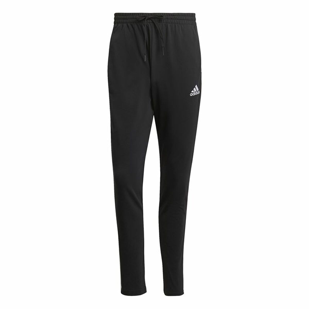Pantaloni pentru Adulți Adidas Essentials 3 Stripes Negru - Mărime S