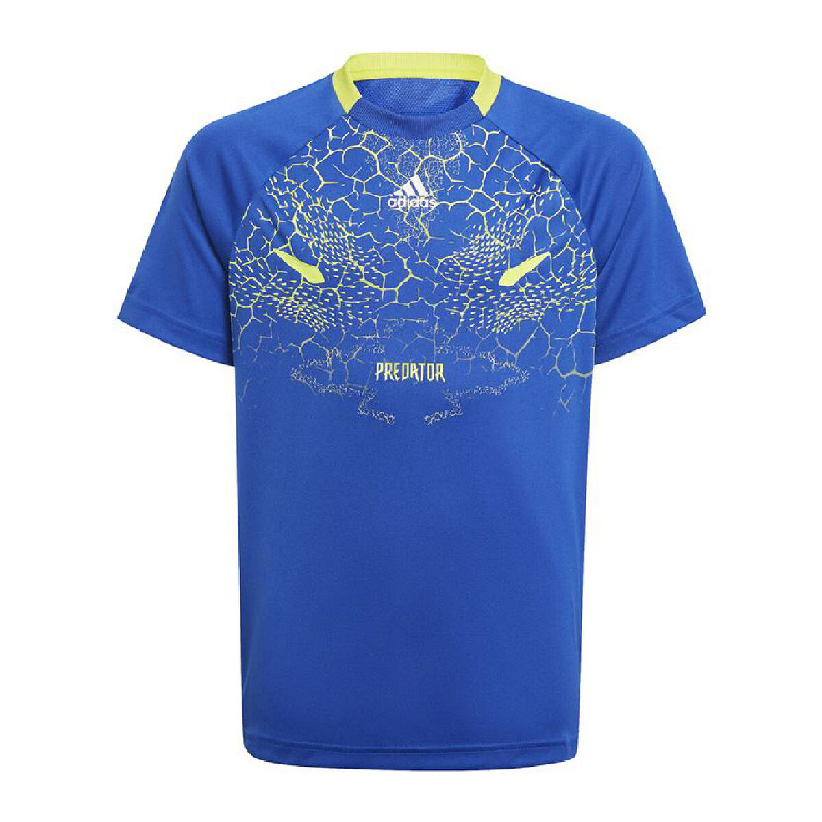 Tricou de Fotbal cu Mânecă Scurtă pentru Copii Adidas Predator Inspired Albastru - Mărime 7-8 Ani