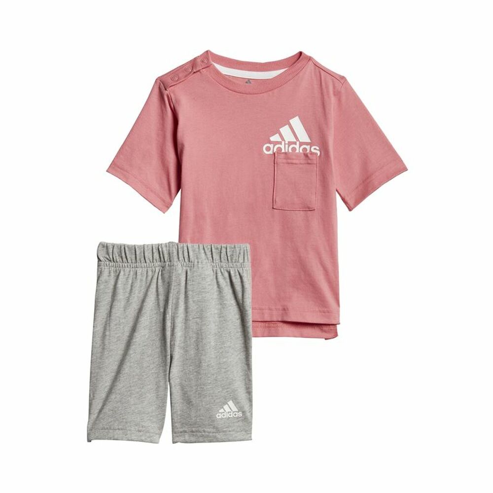 Set Sport pentru Copii Adidas Badge of Sport Summer Coral - Mărime 12-18 Luni