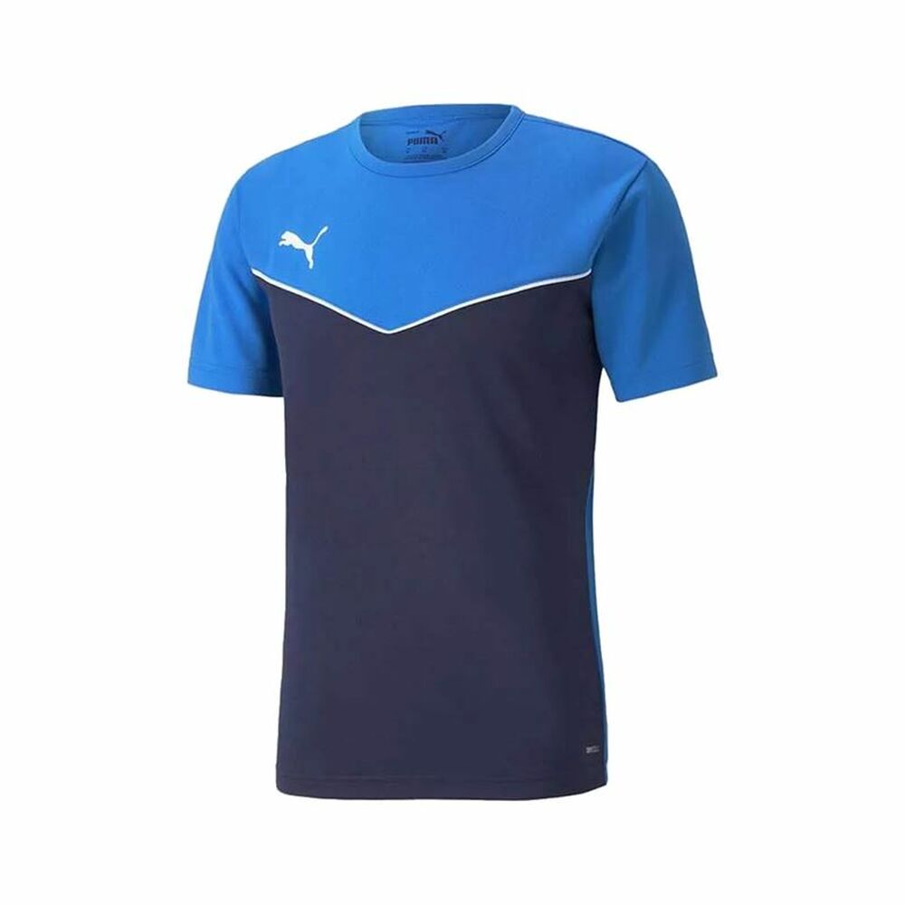 Tricou cu Mânecă Scurtă pentru Copii Puma  Individual Rise Blue Albastru - Mărime 9-10 Ani