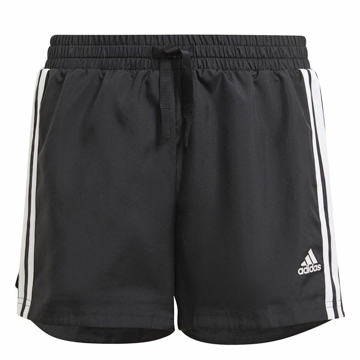 Pantaloni Scurți Sport pentru Copii Adidas  Designed To Move 3 band Negru - Mărime 9-10 Ani