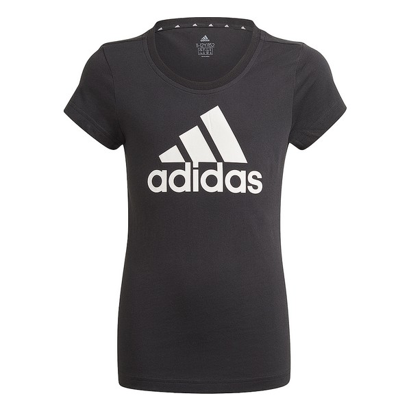 Tricou cu Mânecă Scurtă pentru Copii Adidas G BL T GN4069 Negru - Mărime 140 cm