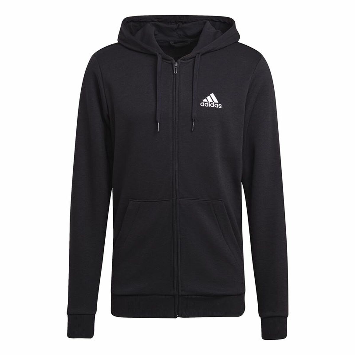 Jachetă Sport de Bărbați Adidas French Terry Big Logo Negru - Mărime L