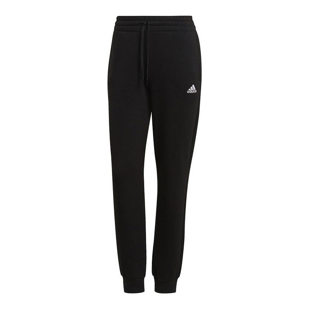 Pantaloni lungi de sport Adidas Essentials Fleece Logo Femeie Negru - Mărime S