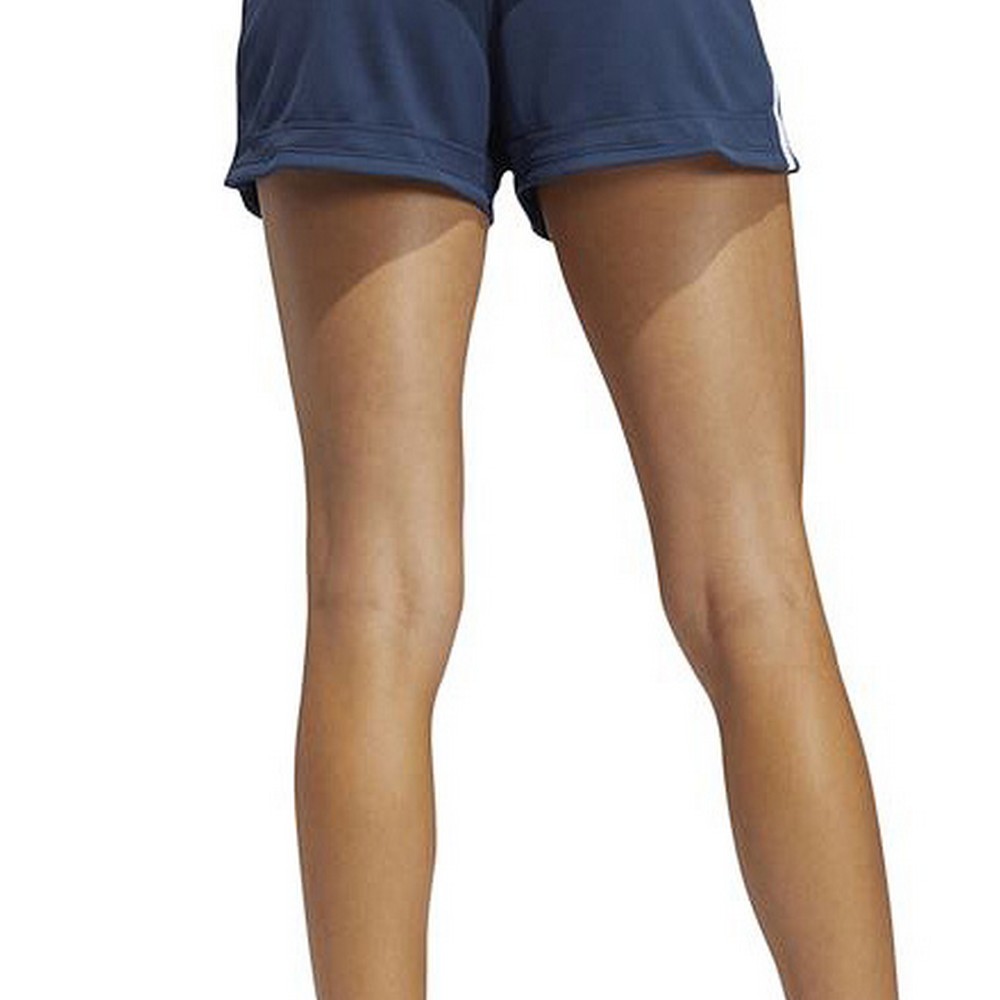 Pantalon Scurt Sport Adidas Knit Pacer Femeie Albastru închis - Mărime L