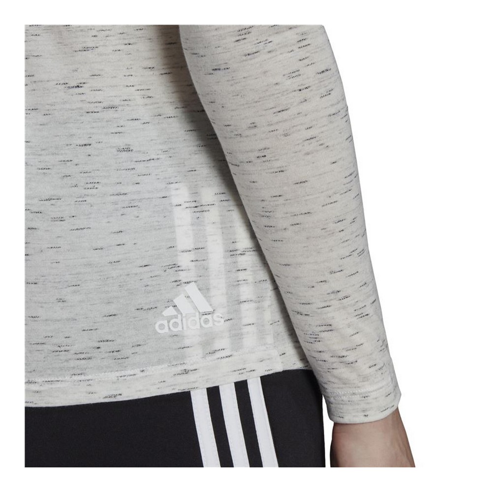 Tricou cu Mânecă Lungă de Damă Adidas Icons Winners 2.0 Alb - Mărime XL