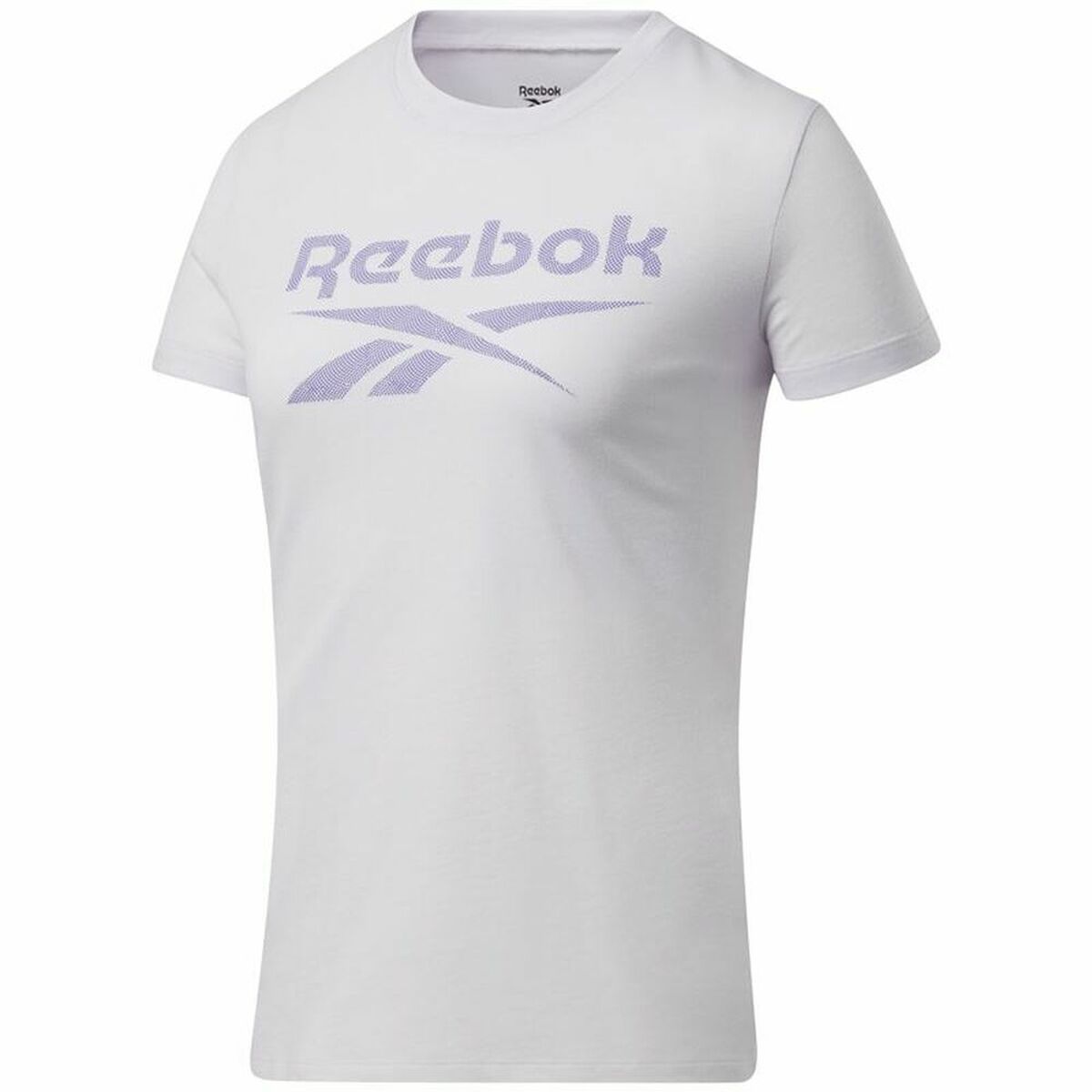Tricou cu Mânecă Scurtă Femei Reebok Workout Ready Supremium Purpuriu Alb - Mărime S