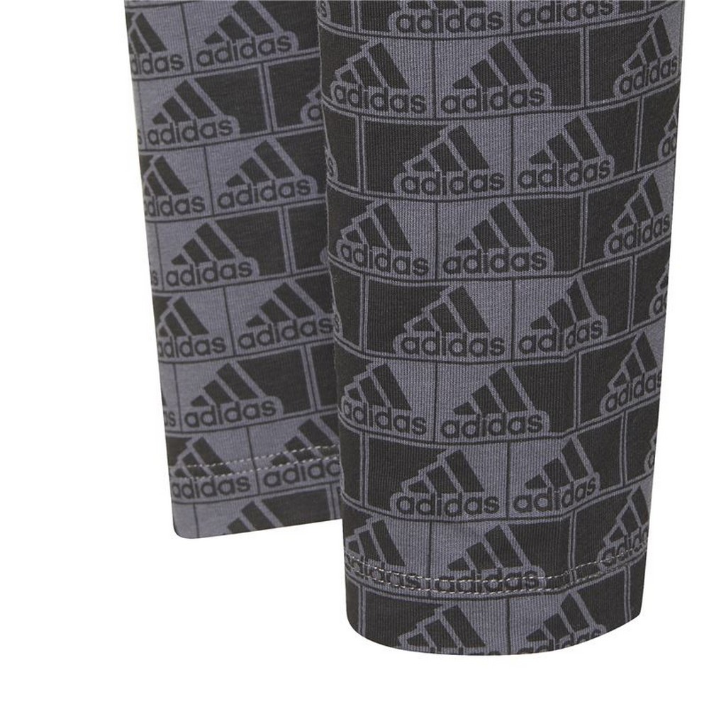 Colanți Sport Adidas Essentials Logo Gri - Mărime 3-4 Ani