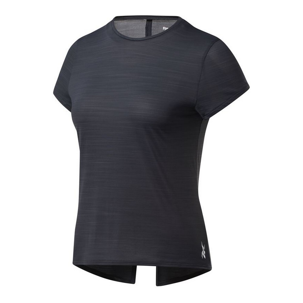 Tricou cu Mânecă Scurtă Femei Reebok Workout Ready Activchill Negru - Mărime S