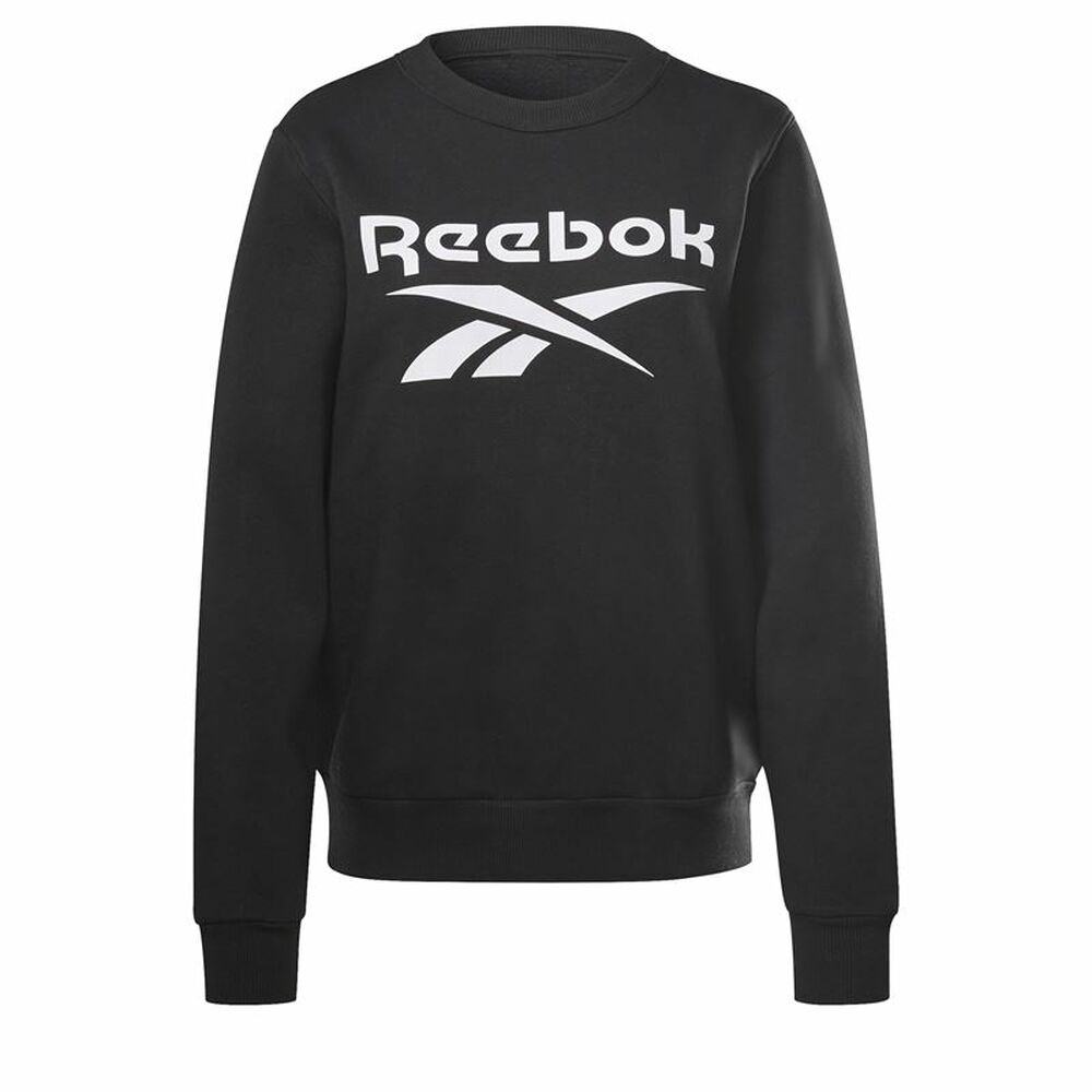 Hanorac fără Glugă Femei Reebok Identity Logo W Negru - Mărime S