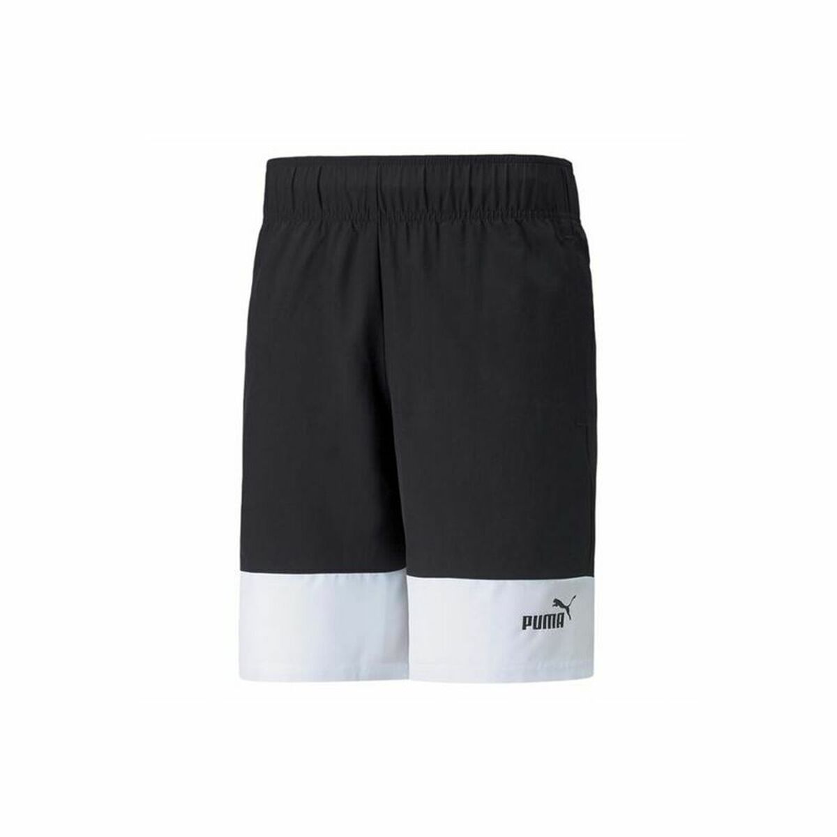 Pantaloni Scurți Sport pentru Bărbați Puma Power Colorblock Negru - Mărime XL
