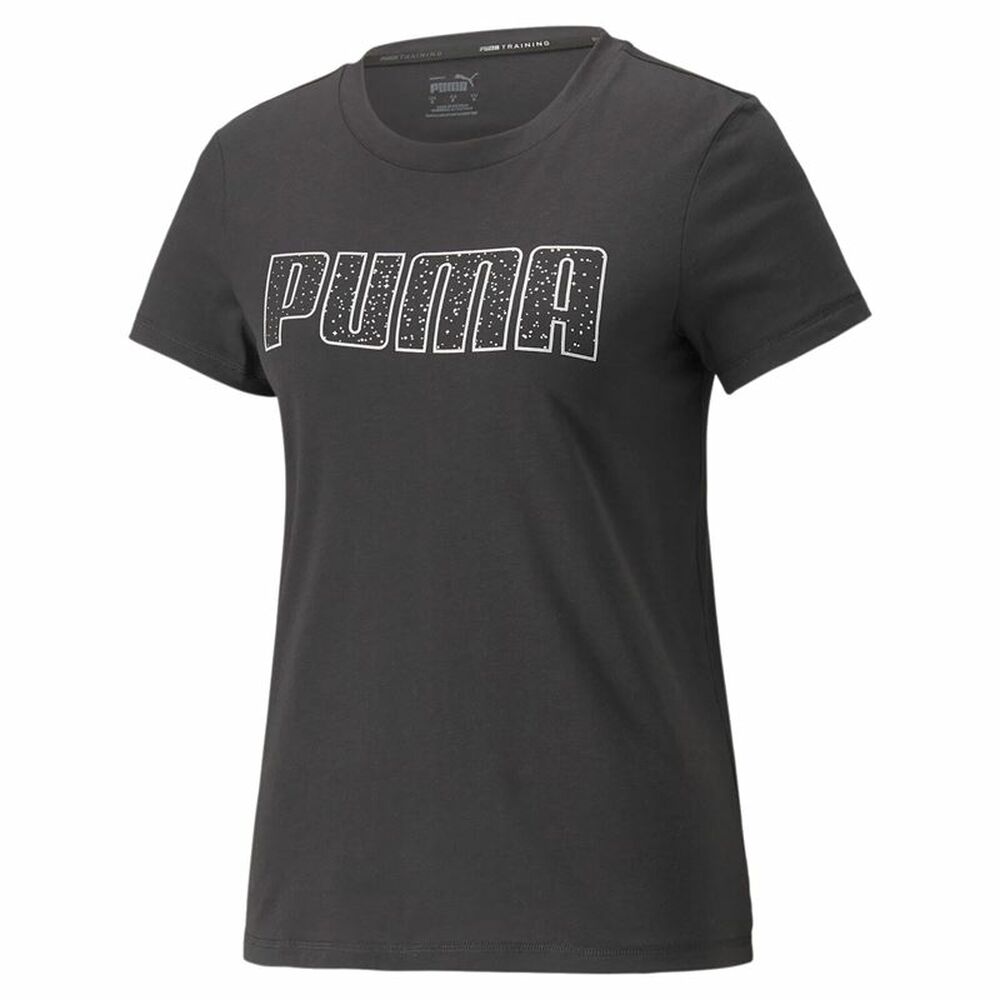 Tricou cu Mânecă Scurtă Femei Puma Stardust Crystalline Negru - Mărime M