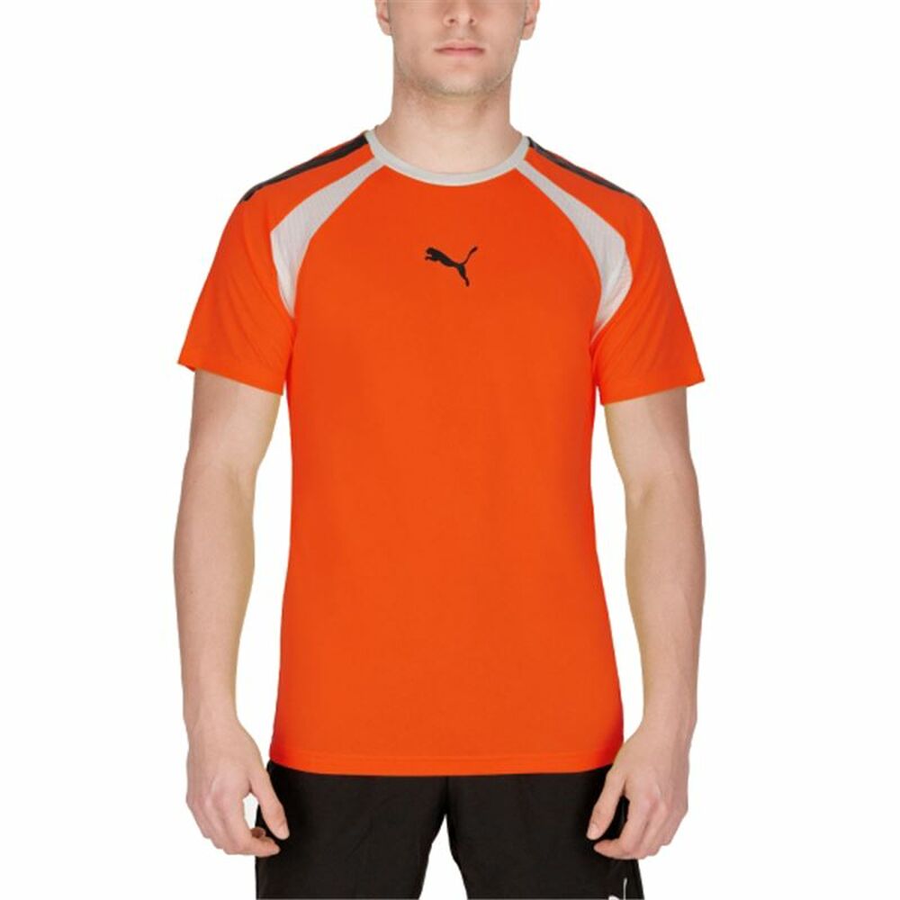 Tricou cu Mânecă Scurtă Bărbați Puma TeamLIGA Portocaliu - Mărime XL