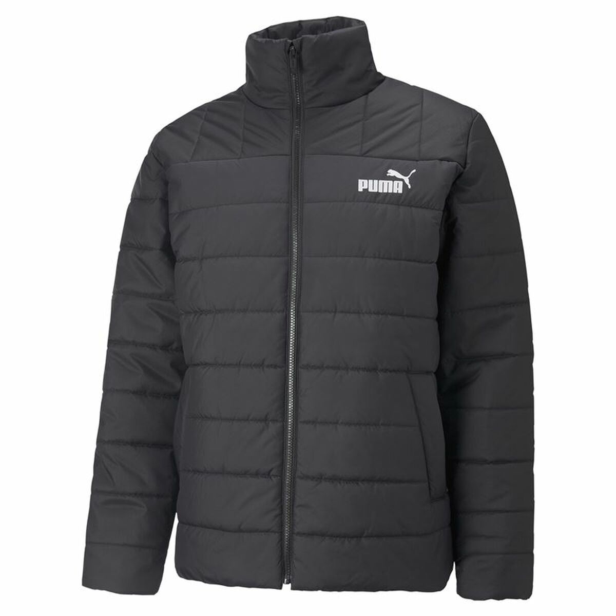 Jachetă Sport de Bărbați Puma  Essentials+ Padded Negru - Mărime L