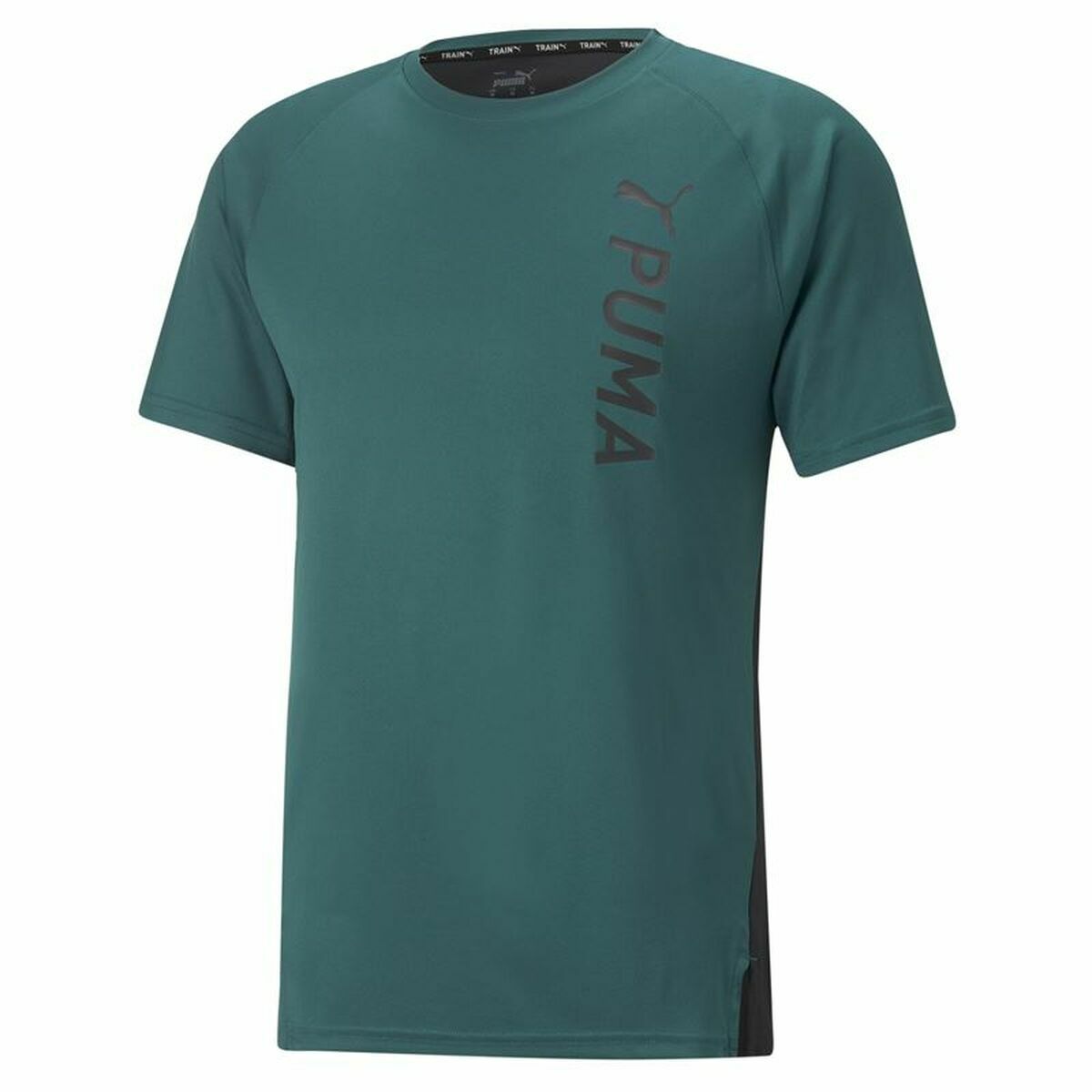 Tricou cu Mânecă Scurtă Bărbați Puma Verde inchis - Mărime XL