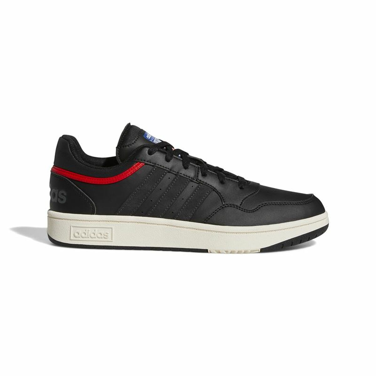Încălțăminte de Baschet pentru Adulți Adidas Hoops 3.0 Low Classic Vintage Negru - Mărime la picior 42