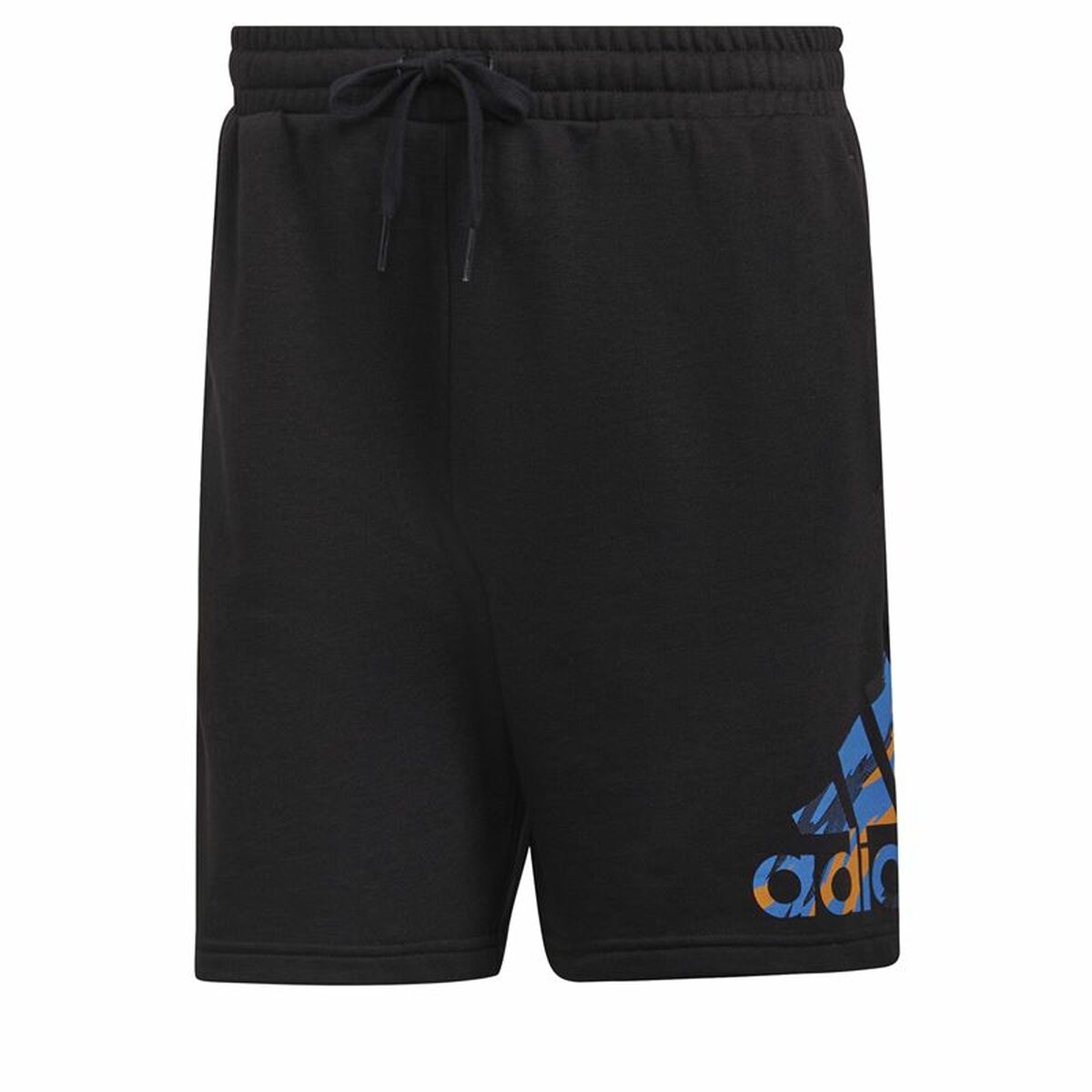 Pantalon Scurt Sport Adidas Camo Negru - Mărime XS