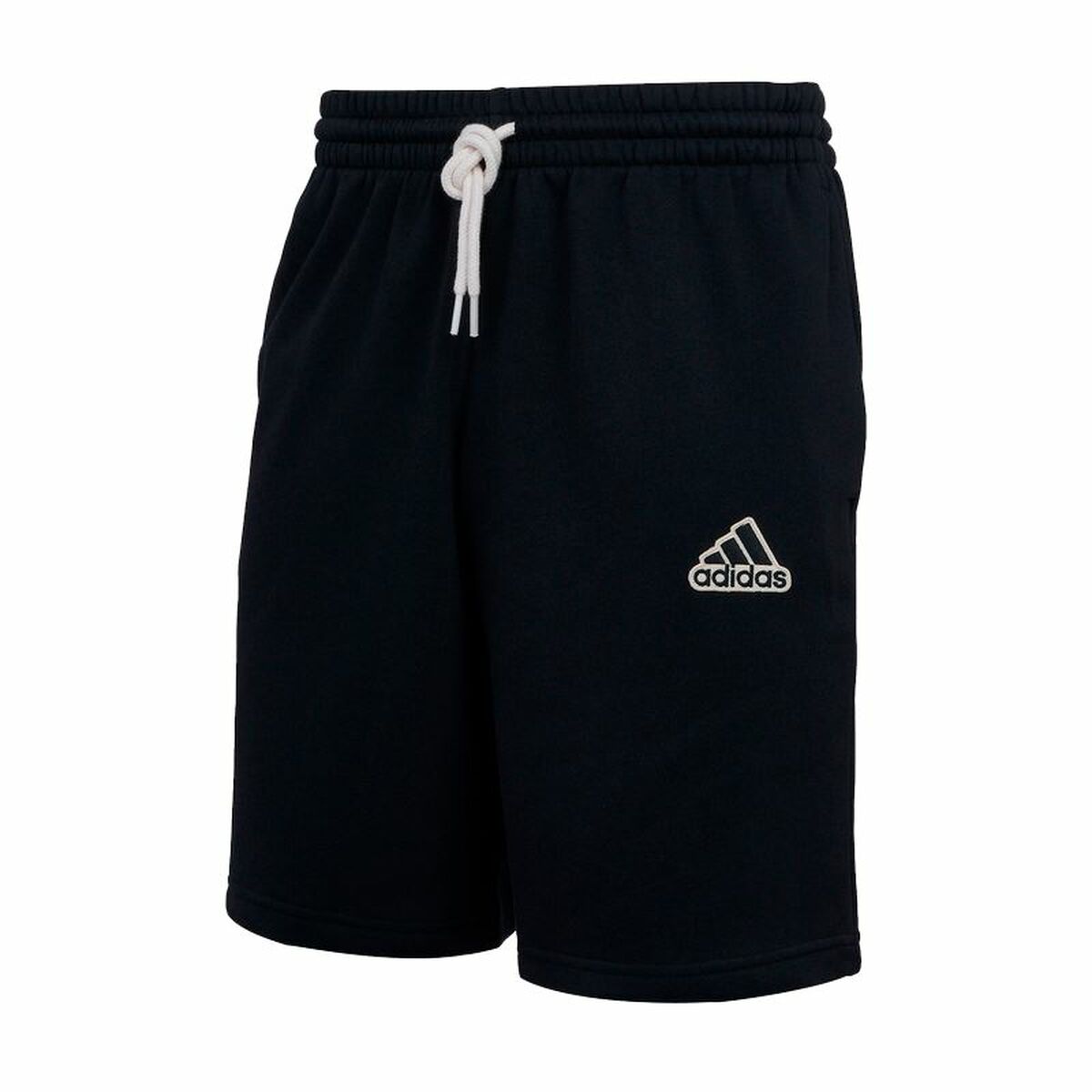 Pantalon Scurt Sport Adidas French Terry Negru - Mărime XL
