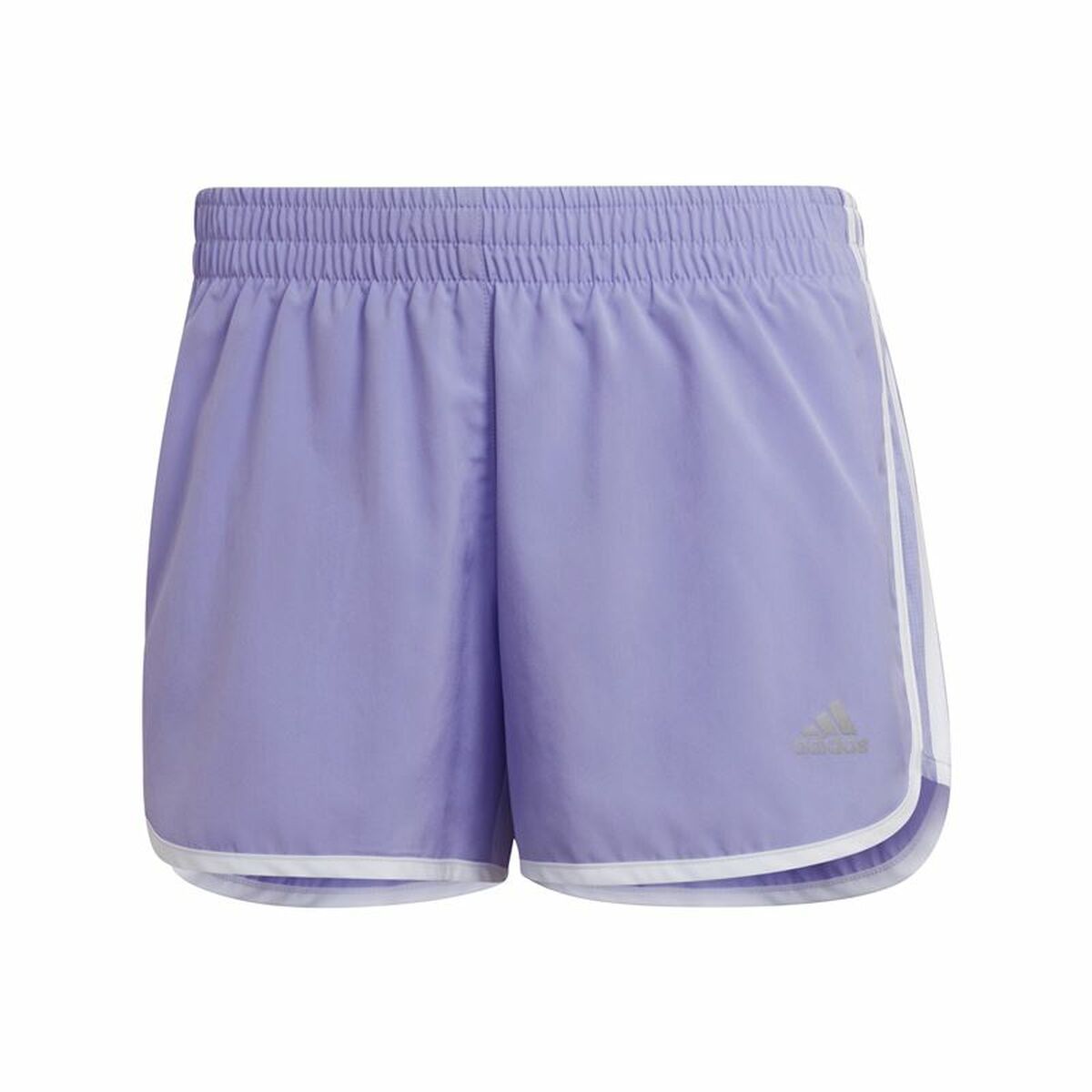 Pantaloni Scurți Sport pentru Damă Adidas Marathon 20 Liliachiu - Mărime S