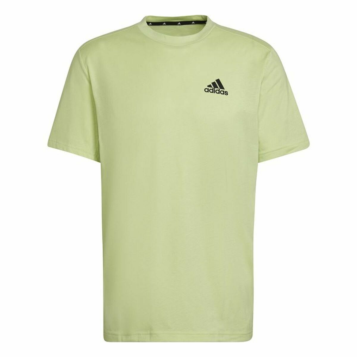 Tricou cu Mânecă Scurtă Bărbați Adidas Aeroready Designed 2 Move Verde - Mărime XL