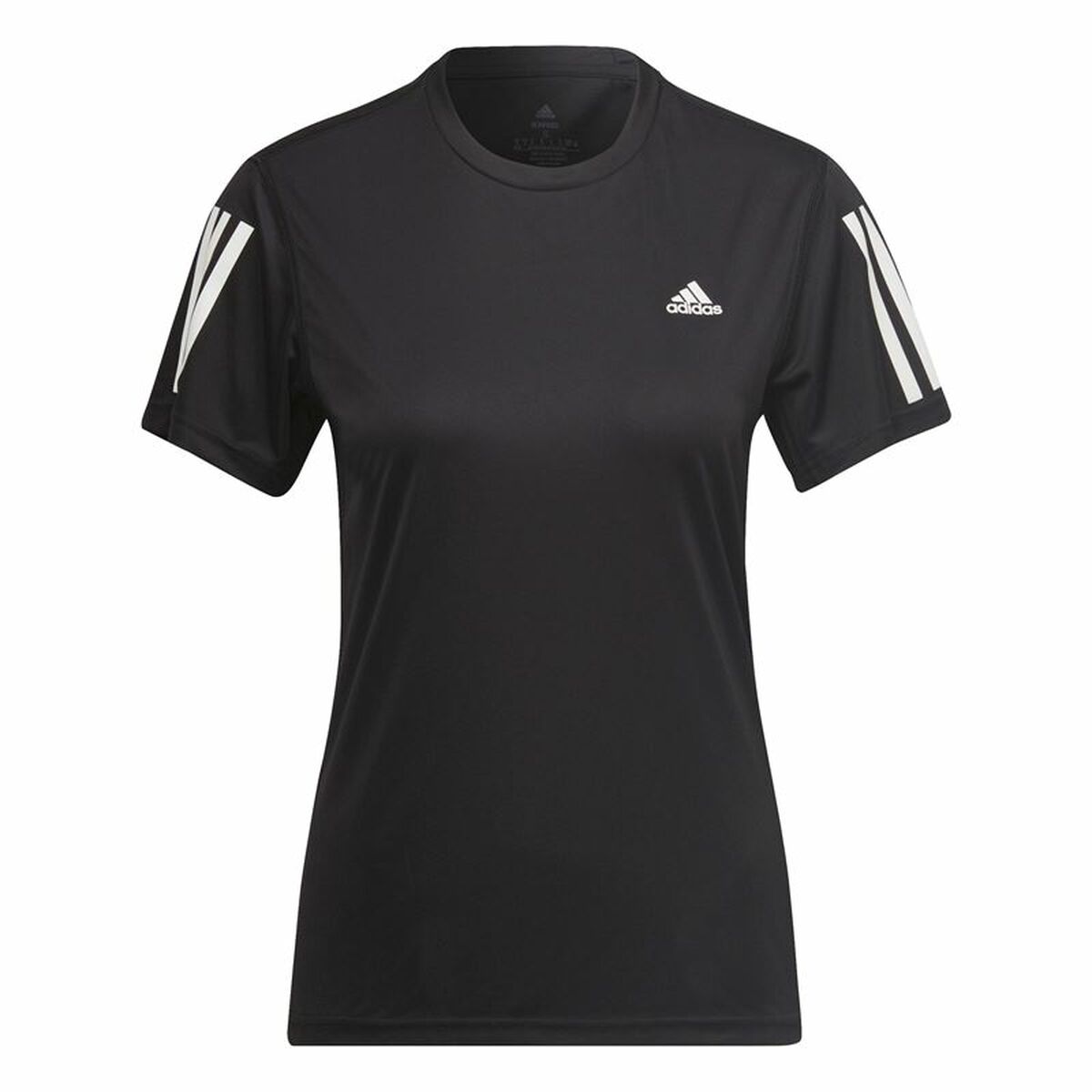 Tricou cu Mânecă Scurtă Femei Adidas Own the Run Negru - Mărime M